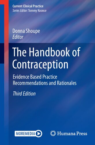 Handbook Of Contraception Evidence Based Practice Recommendations And Rationales 3rd Edition Donna Shoupe