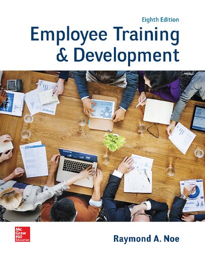 Employee Training Development Eighth Raymond A Noe