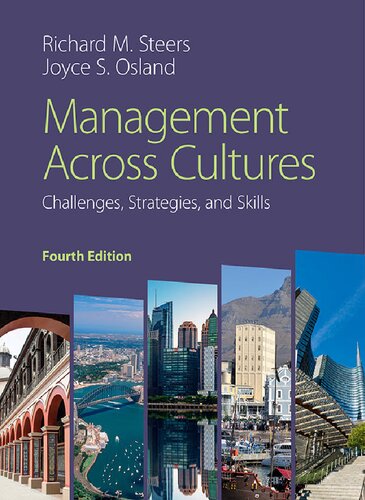 Management Across Cultures Challenges Strategies And Skills Fourth Joyce Osland Richard M Steers