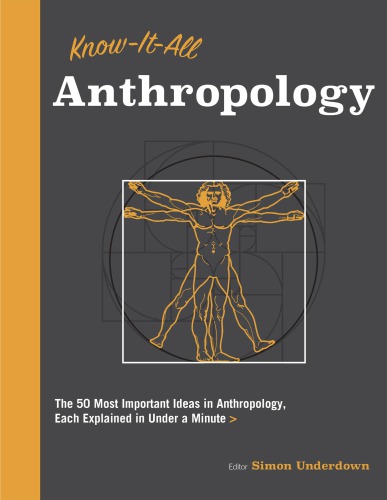 Know It All Anthropology Simon Underdown