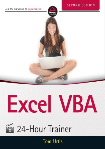 Excel Vba 24hour Trainer Second Edition Urtis Tom