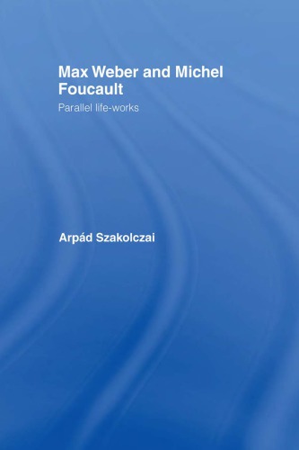 Max Weber And Michel Foucault Parallel Lifeworks Transferred To Digital Printing Weber
