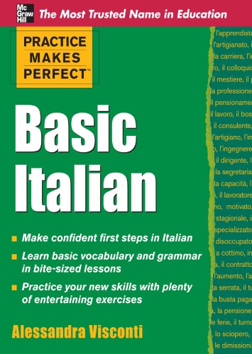 Basic Italian First Edition Visconti Alessandra