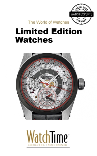 Limited Edition Watches Watchtimecom