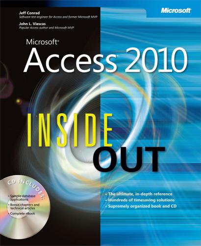 Microsoft Access 2010 Inside Out Viescas Johnconrad Jeff