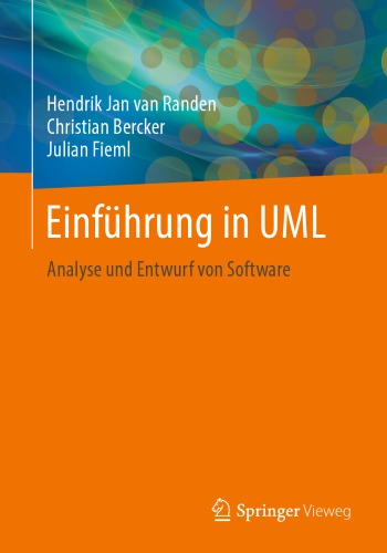 Einfhrung In Uml Van Randen Hendrik Janbercker