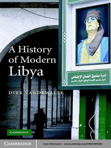 A History Of Modern Libya Vandewalle