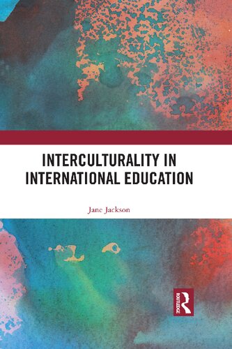 Interculturality In International Education Jane Jackson
