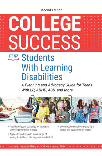 College Success For Students With Learning Disabilities Cynthia Simpson