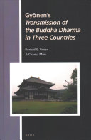 Gynens Transmission Of The Buddha Dharma In Three Countries Green