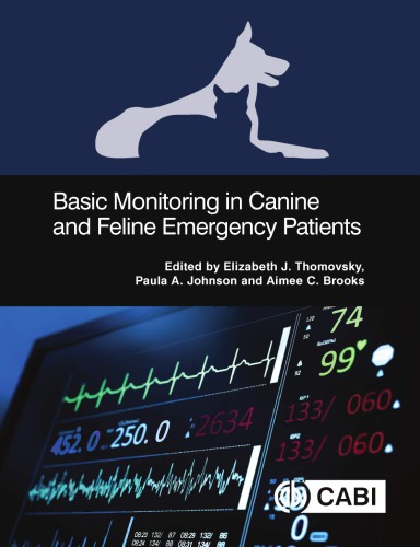 Basic Monitoring In Canine And Feline Emergency Patients Brooks