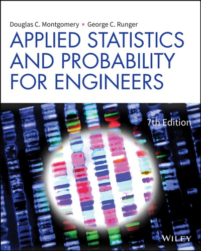 Applied Statistics And Probability For Engineers Seventh Montgomery Dc