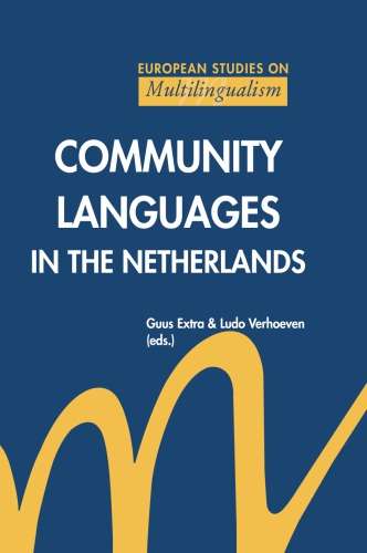 Community Languages In The Netherlands Extra Guus Verhoeven