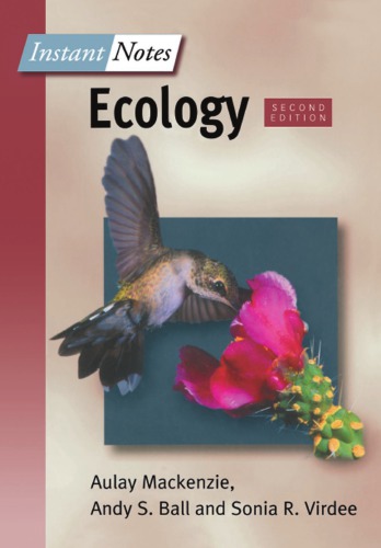 Ecology 2nd Ed Ball Andy S Mackenzie Aulay Virdee Sonia R