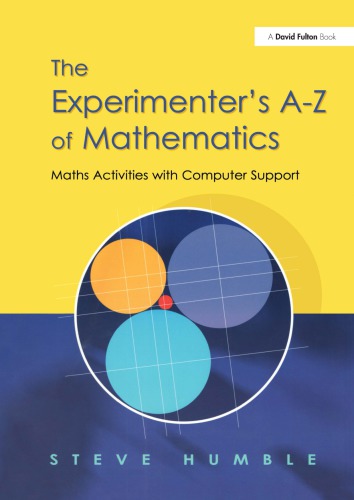 Experimenters Az Of Mathematics Math Activities With Computer Support Humble