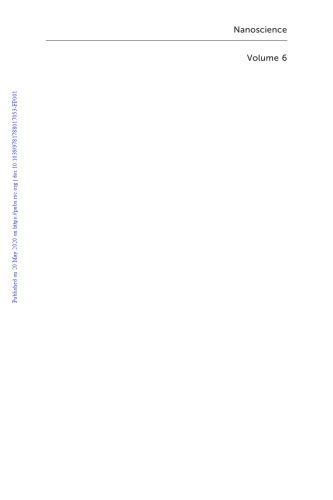 Nanoscience Volume 6 Revaprasadu Neerish