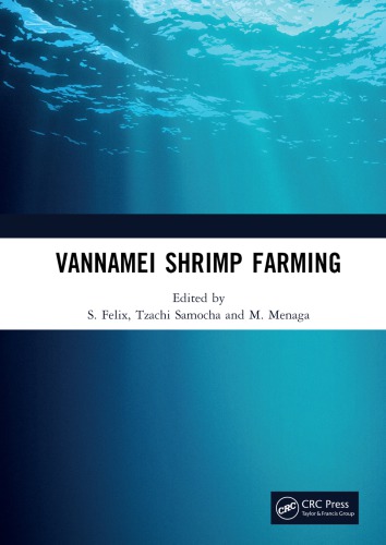 Vannamei Shrimp Farming S Felix M Menaga Tzachi Samocha Eds