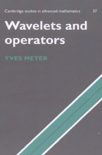 Wavelets And Operators Transferred To Digital Print Meyer Yves