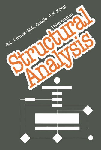 Structural Analysis Third Edition Coates Reginald Charles Coutie