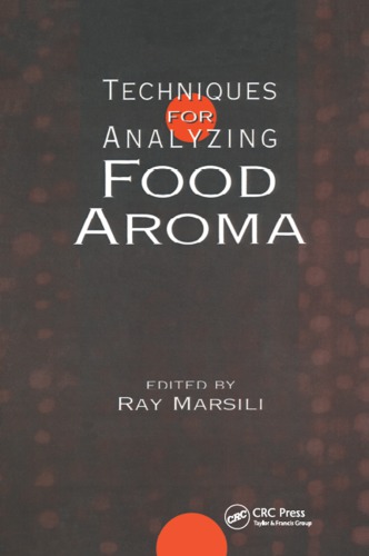 Techniques For Analyzing Food Aroma Marsili Ray
