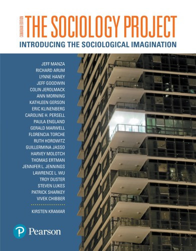 The Sociology Project Introducing The Sociological Imagination First Canadian Edition Canadian Edition Jeff Manza Nyu Sociology Department Kirsten Kramar