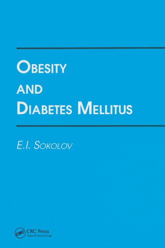 Obesity And Diabetes Mellitus Sokolov Evgeni Ivanovich
