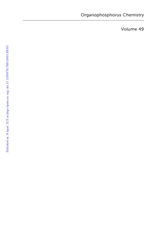 Organophosphorus Chemistry Volume 49 Allen David W Higham