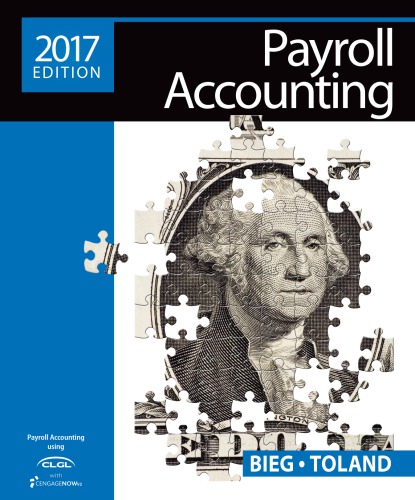 Payroll Accounting 2017 Cengage Learnings Online General Ledger 2term Access Bieg