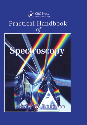 Practical Handbook Of Spectroscopy First Edition Robinson James W