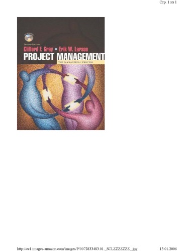 Project Management The Managerial Process 2nd Ed Gray Clifford F Larson