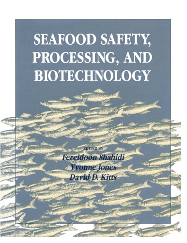 Seafood Safety Processing And Biotechnology Yvonne Marene Jones
