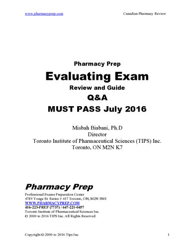 Evaluating Exam Review And Guide Qa Misbah Biabani
