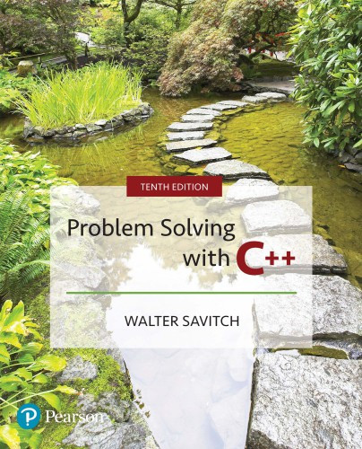 Problem Solving With C 10e Walter Savitch Kenrick Mock