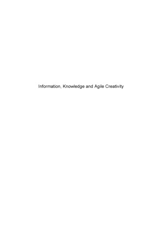 Information Knowledge And Agile Creativity Goria Stphane Humbert