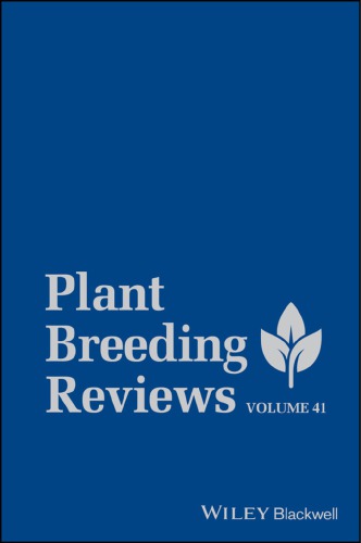 Plant Breeding Reviews Volume 41 1st Edition Irwin Goldman Editor