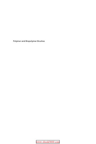 Polymer And Biopolymer Brushes For Materials Science And Biotechnology Azzaroni