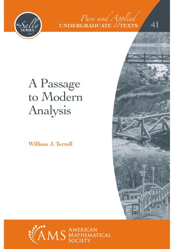 A Passage To Modern Analysis Terrell Wj