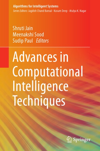 Advances In Computational Intelligence Techniques Jain S Ed