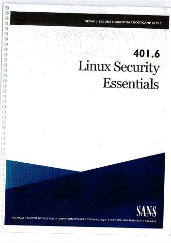 4016 Linux Security Essentials Secure Anchor Consulting