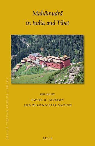 Mahamudra In India And Tibet Roger R Jackson