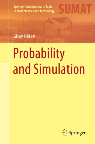 Probability And Simulation 1st Edition ökten Giray