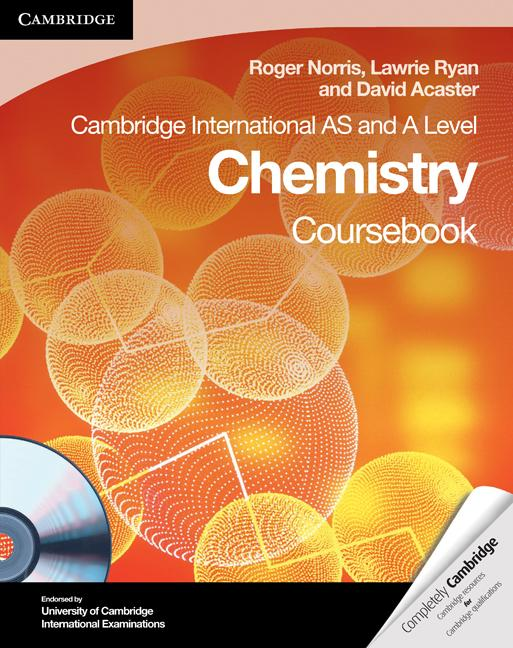 Cambridge International As And A Level Chemistry Coursebook 1st Roger Norris