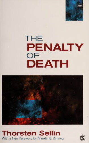 The Penalty Of Death Thorsten Sellin