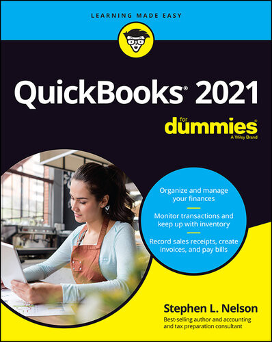 Quickbooks 2021 For Dummies Stephen L Nelson