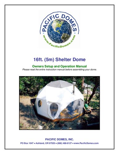 Hippie Dome Shelter Pacific Domes