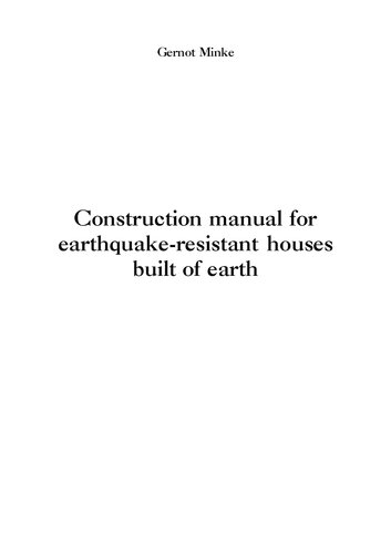 Hippie Constrction Manual Gernot Minke
