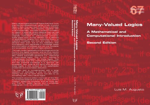 Manyvalued Logics A Mathematical And Computational Introduction Second Edition Luis M Augusto