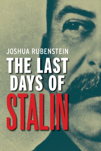 The Last Days Of Stalin Joshua Rubenstein