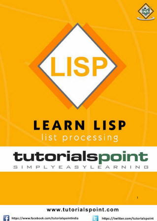 Learn Lisp List Processing Tutorials Point