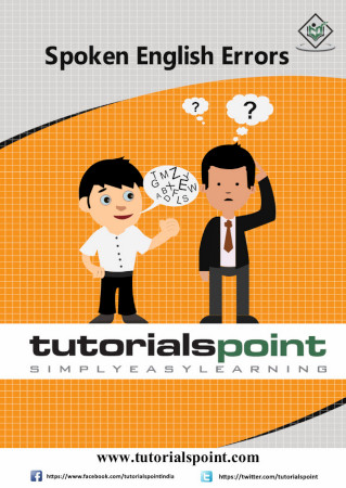 Spoken English Errors Tutorials Point